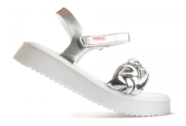 Sandalias Niña Pablosky 865350 Color Plata | Pablosky 2 Sandalias Niña Pablosky 865350 Color Plata | Pablosky - Imagen 2