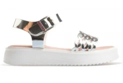 Sandalias Niña Pablosky 865550 Color Plata | Pablosky -Zapato Tienda de ventas 865550 1