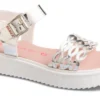Sandalias Niña Pablosky 865550 Color Plata | Pablosky