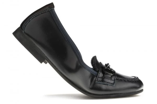 Colegiales De Niña Paola Azules De Piel Con Elástico 866221 | Pablosky 2 Colegiales De Niña Paola Azules De Piel Con Elástico 866221 | Pablosky - Imagen 2