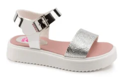 Sandalias De Niña Pablosky Plata Con Hebilla 867250 | Pablosky