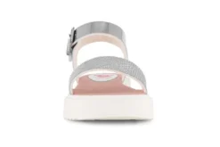 Sandalias De Niña Pablosky Plata Con Hebilla 867250 | Pablosky -Zapato Tienda de ventas 867250 hd 0003