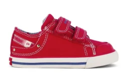 Zapatillas De Lona De Bebé Niño Pablosky Rojas Con Cierre Adherente 966560 | Pablosky -Zapato Tienda de ventas 966560 hd 0000