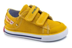 Zapatillas De Lona De Bebé Niño Pablosky Amarillas Con Cierre Adherente 966580 | Pablosky
