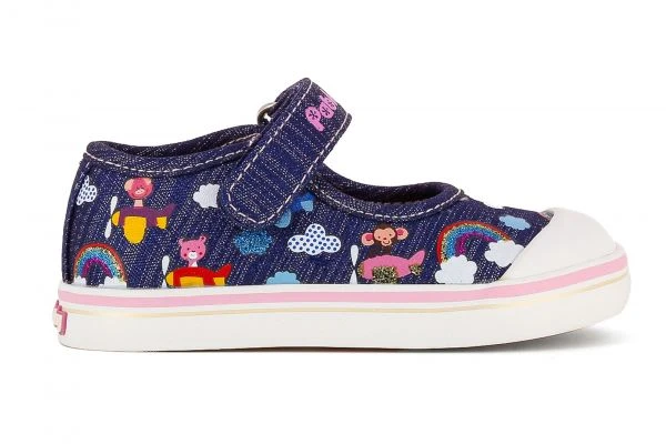 Zapatillas De Lona De Bebé Niña Pablosky Azules Con Cierre Adherente 966820 | Pablosky 3 Zapatillas De Lona De Bebé Niña Pablosky Azules Con Cierre Adherente 966820 | Pablosky - Imagen 3