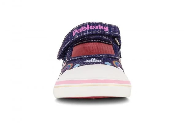 Zapatillas De Lona De Bebé Niña Pablosky Azules Con Cierre Adherente 966820 | Pablosky 6 Zapatillas De Lona De Bebé Niña Pablosky Azules Con Cierre Adherente 966820 | Pablosky - Imagen 6
