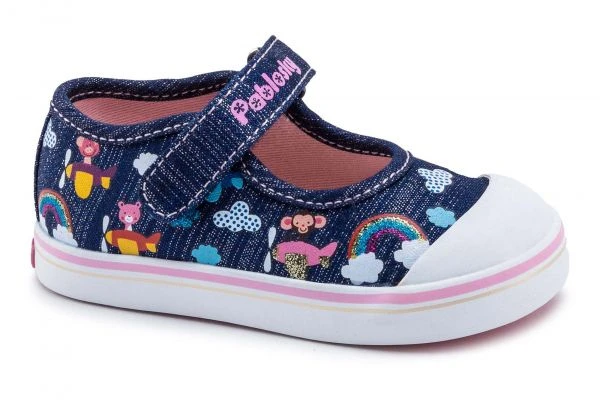 Zapatillas De Lona De Bebé Niña Pablosky Azules Con Cierre Adherente 966820 | Pablosky 1 Zapatillas De Lona De Bebé Niña Pablosky Azules Con Cierre Adherente 966820 | Pablosky