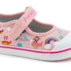 Zapatillas De Lona De Bebé Niña Pablosky Rosas Con Cierre Adherente 966870 | Pablosky
