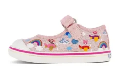 Zapatillas De Lona De Bebé Niña Pablosky Rosas Con Cierre Adherente 966870 | Pablosky -Zapato Tienda de ventas 966870 hd 0002