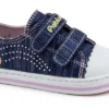 Zapatillas De Lona De Bebé Niña Pablosky Azules Con Cierre Adherente 967120 | Pablosky