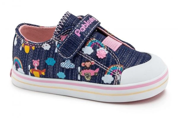 Zapatillas De Lona De Bebé Niña Pablosky Azules Con Cierre Adherente 967320 | Pablosky 1 Zapatillas De Lona De Bebé Niña Pablosky Azules Con Cierre Adherente 967320 | Pablosky