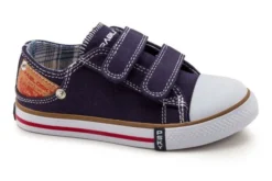Zapatillas De Lona De Niño Pablosky Azules Con Cierre Adherente 967420 | Pablosky