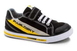 Zapato Tienda de ventas 34 Zapatillas De Lona De Niño Pablosky Negras Con Cierre Adherente 967710 | Pablosky