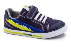 Zapatillas De Lona De Niño Pablosky Azules Con Cierre Adherente 967720 | Pablosky
