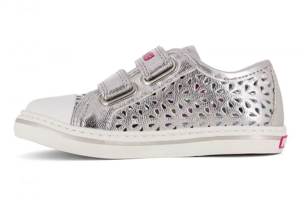 Zapatillas De Lona De Niña Pablosky Plata Con Cierre Adherente 968350 | Pablosky 5 Zapatillas De Lona De Niña Pablosky Plata Con Cierre Adherente 968350 | Pablosky - Imagen 5