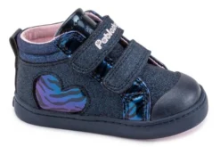 Botas De Bebé Niña Pablosky 970120 Con Cierre Adherente Color Azul Marino | Pablosky