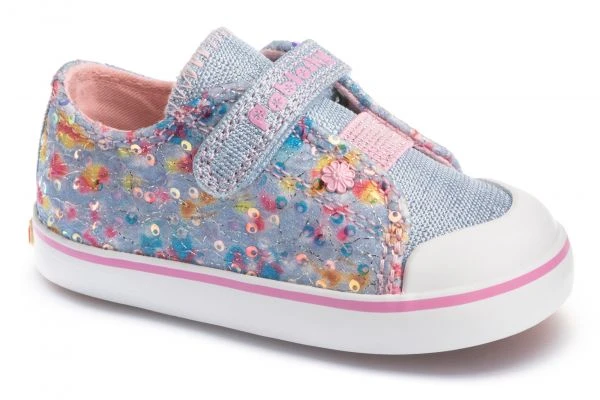 Zapatillas De Lona Bebé Niña Pablosky 972311 Color Azul | Pablosky 1 Zapatillas De Lona Bebé Niña Pablosky 972311 Color Azul | Pablosky