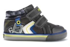 Botitas De Bebé Niño Pablosky Grises Con Cierre Adherente 974050 | Pablosky -Zapato Tienda de ventas 974050 1