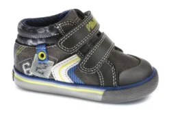 Botitas De Bebé Niño Pablosky Grises Con Cierre Adherente 974050 | Pablosky