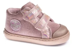 Botitas De Bebé Niña Pablosky Rosas Con Cierre Adherente 974170 | Pablosky