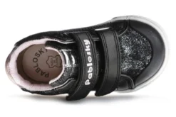 Botitas De Bebé Niña Pablosky Negras Con Cierre Adherente 974210 | Pablosky -Zapato Tienda de ventas 974210 2