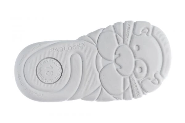 Sandalias Bebé Niña Pablosky 025400 Color Blanco | Pablosky 4 Sandalias Bebé Niña Pablosky 025400 Color Blanco | Pablosky - Imagen 4