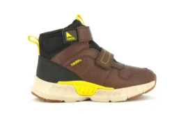 Deportivos De Niño NASA Marrones Con Cierre Adherente N10690 | Pablosky -Zapato Tienda de ventas n10690 1