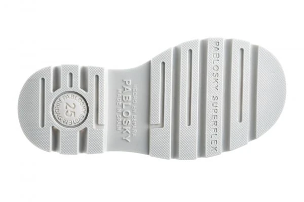 Botas De Niña Pablosky Blancas De Piel Y Textil Técnico Con Cremallera 425800 | Pablosky 4 Botas De Niña Pablosky Blancas De Piel Y Textil Técnico Con Cremallera 425800 | Pablosky - Imagen 4